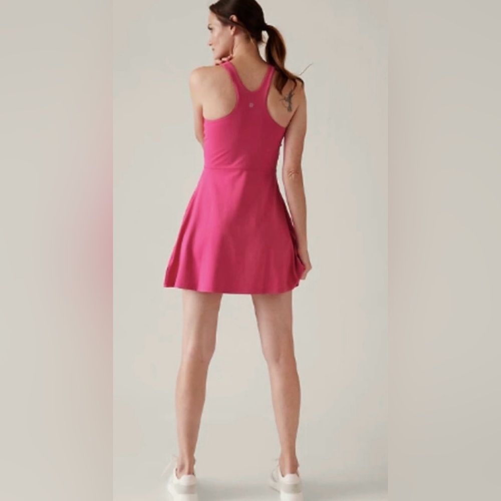 Athleta Conscious Dress, L, Salvia Pink - Picture 3 of 8